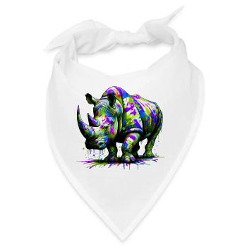 Nashorn - Bandana - Weiß - Vorne