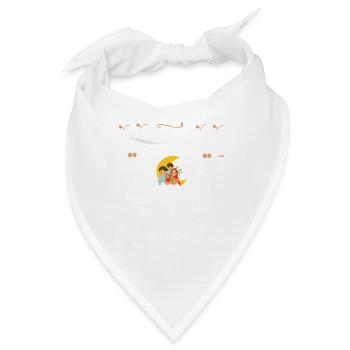 Islam Eid Mubarak - Bandana - Weiß - Vorne