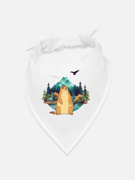 Marmot - Bandana - white - Front