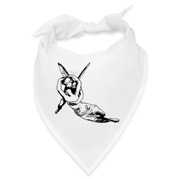 Amor und Psyche - Bandana - Weiß - Vorne