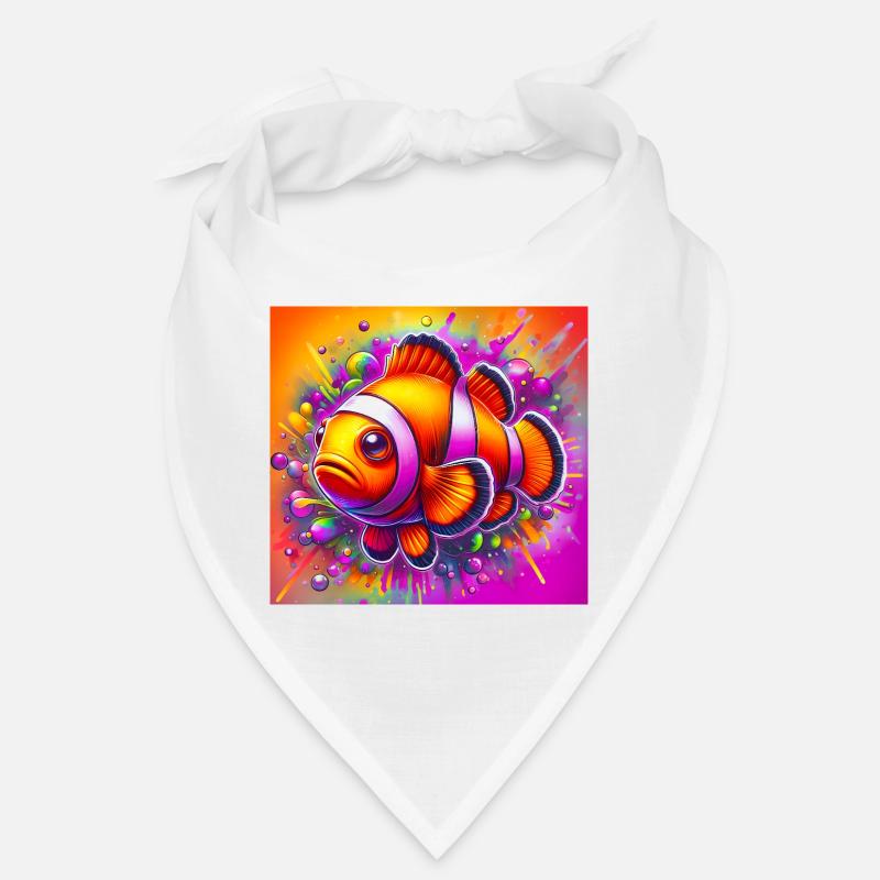 Poisson-clown Bandana