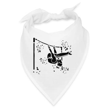 Turnerin Reck Kunstturnen - Bandana - Weiß - Vorne