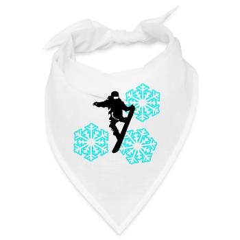 Slopestyle - Bandana - Weiß - Vorne