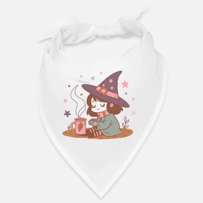 Sorcière pastel au thé Bandana
