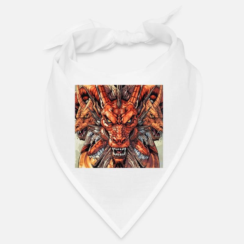 Dreiköpfige Drachen-Fireview Bandana