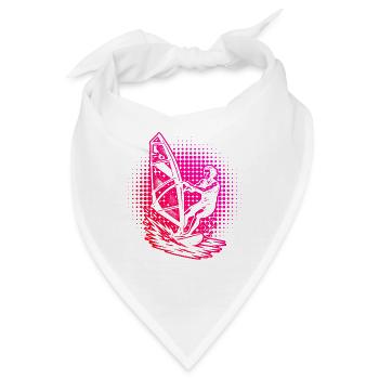 Direkte Windsurfing Aussage - Bandana - Weiß - Vorne