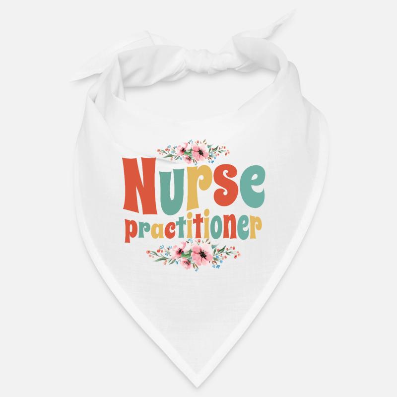 Floral Nurse Practitioner Bandana