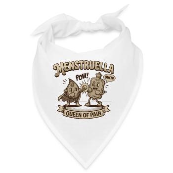 Menstruella Boxkampf – Wärmflasche Retro Design - Bandana - Weiß - Vorne