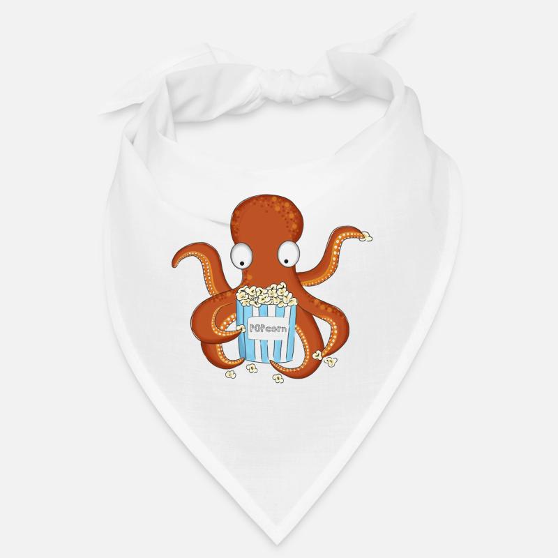 Popcorn Krake  Bandana