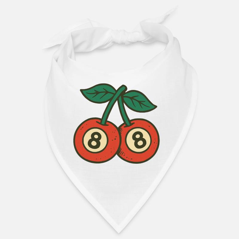 Duo Cerises Espiègles aux Grands Yeux Bandana