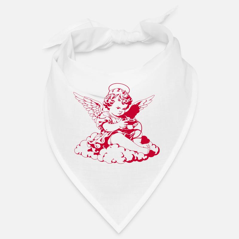 Gaming Engel – Cherub mit Controller Bandana
