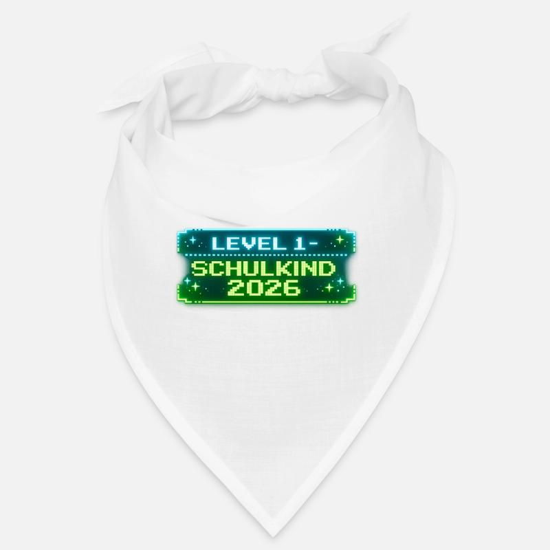 Level 1 Schulkind 2026 Einschulung Bandana