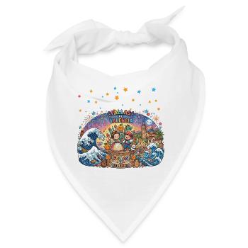 Fallas De Valencia Party Mascleta - Bandana - Weiß - Vorne