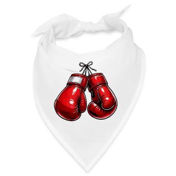 boxhandschuhe - Bandana - Weiß - Vorne