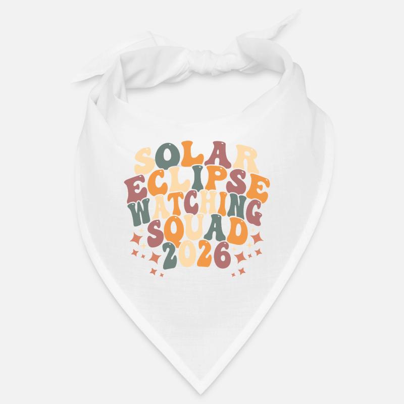 Solar Eclipse Squad 2026 Bandana
