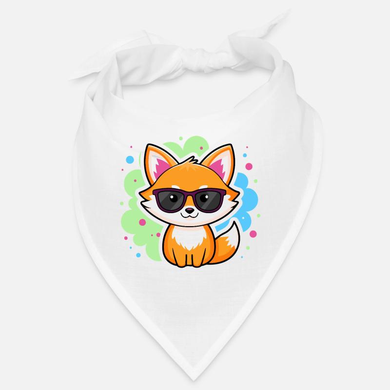 Fuchs-Pop-Brille Bandana