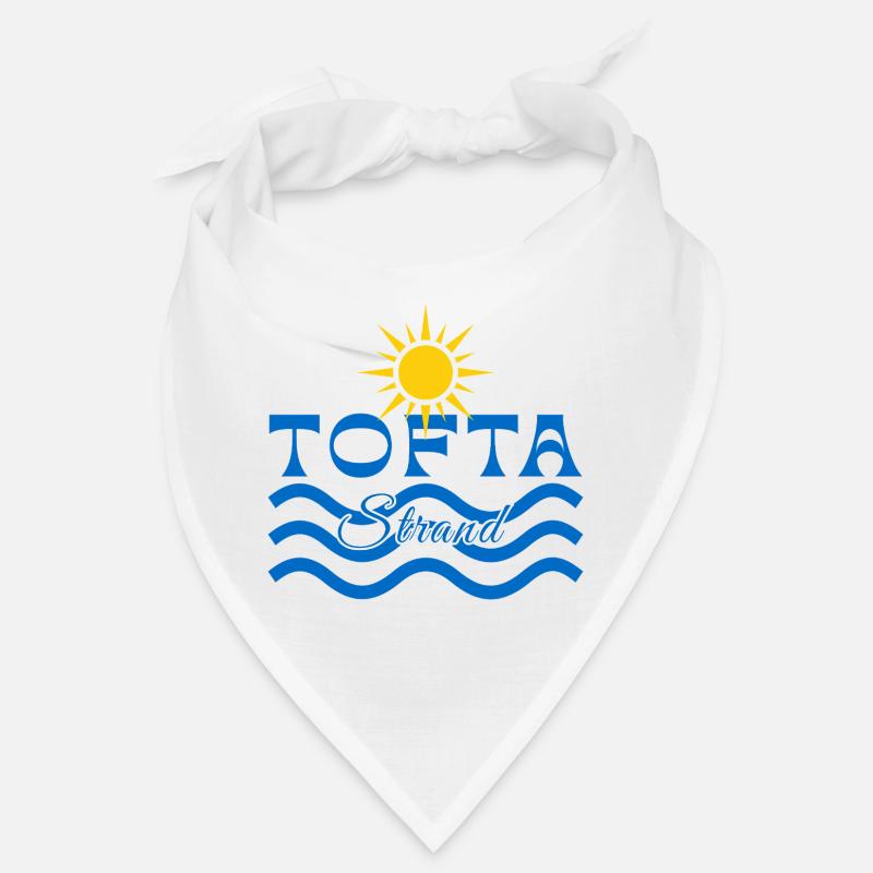 Tofta Strand-Sun and Waves Bandana