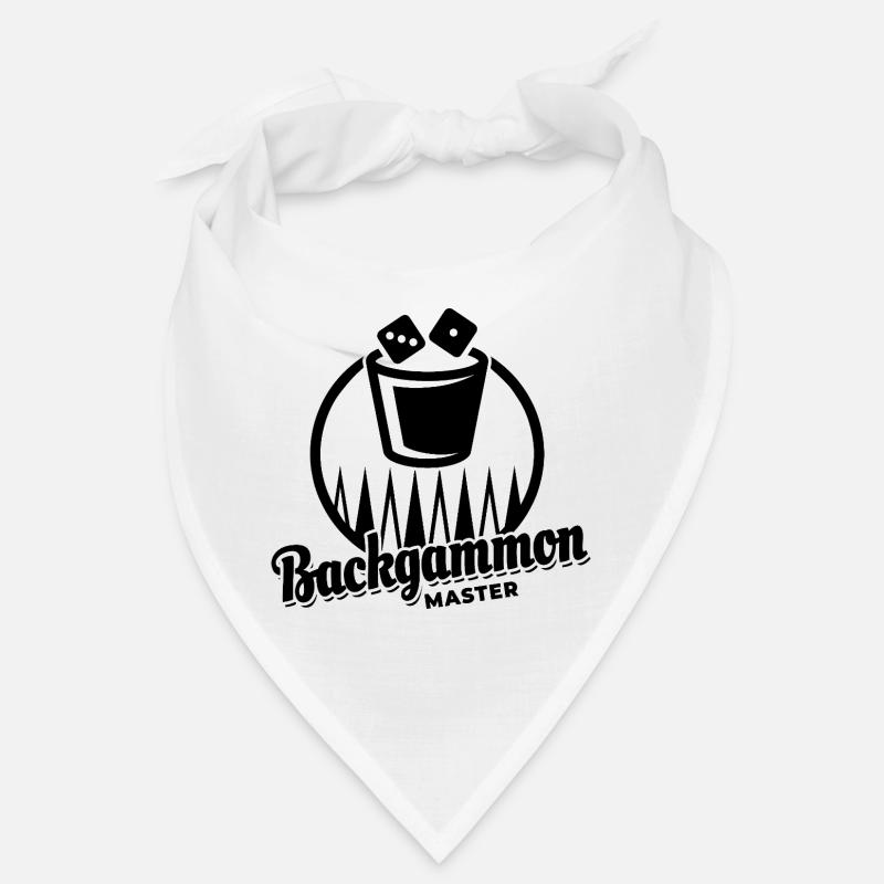 Backgammon Master | Brettspiel | Geschenk Bandana