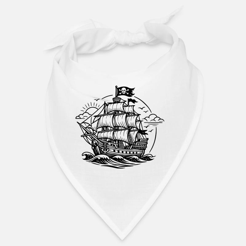 Pirate ship Bandana