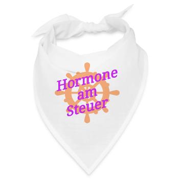 Wechseljahre Hormone Steuer - Bandana - Weiß - Vorne