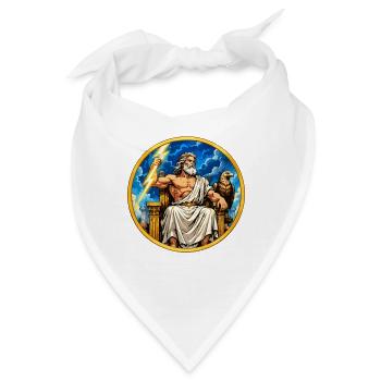Zeus Donnerthron - Bandana - Weiß - Vorne
