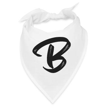 B - Bandana - Weiß - Vorne
