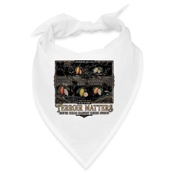 Kakao Hunter - Bandana - Weiß - Vorne