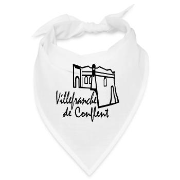 villefranche de conflent,pyrènèes orientales - Bandana - Weiß - Vorne
