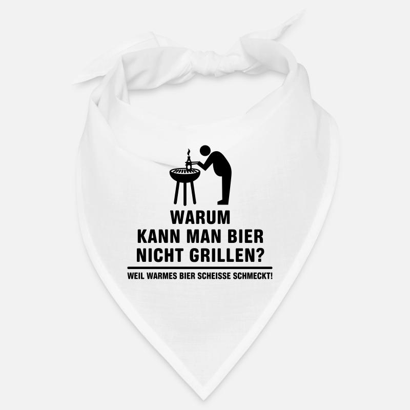 Why can not grilling beer? Bandana
