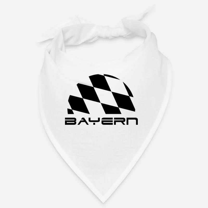Bavaria flag font Bandana