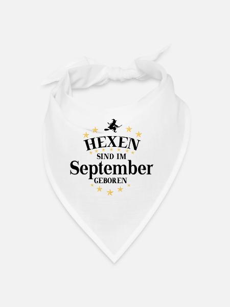 Hexen September - Bandana - Weiß - Vorne