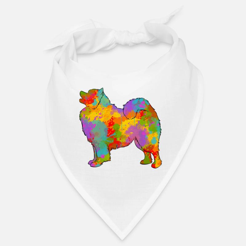 Samoyede Multicolored Bandana