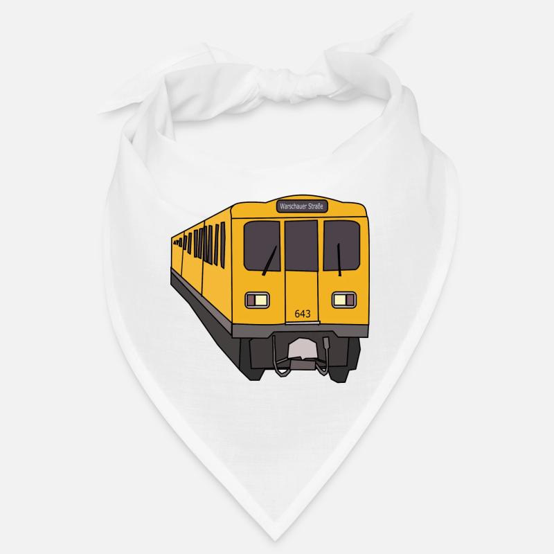 U1 U-Bahn - Bandana - Weiß