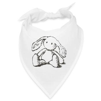 einsam - Bandana - Weiß - Vorne