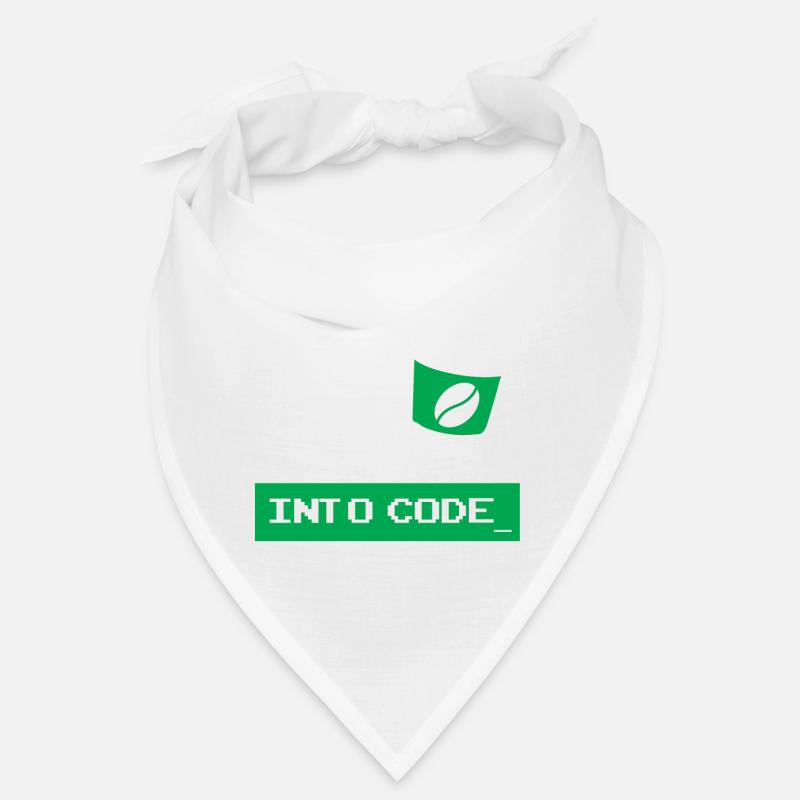 Ich drehe Kaffee in Code-Entwickler Bandana