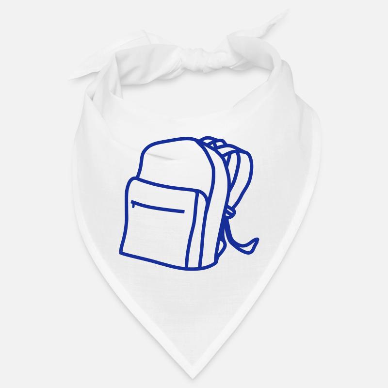 Backpack Space Storage Gift School Idea Child Bandana