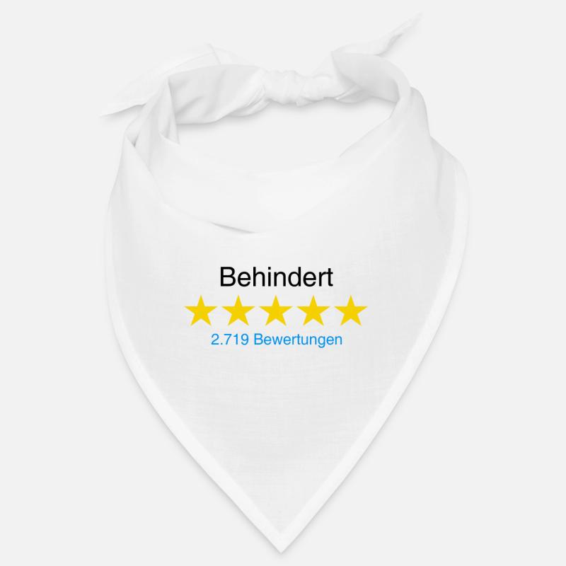 Behindert mit Bewertung Bandana