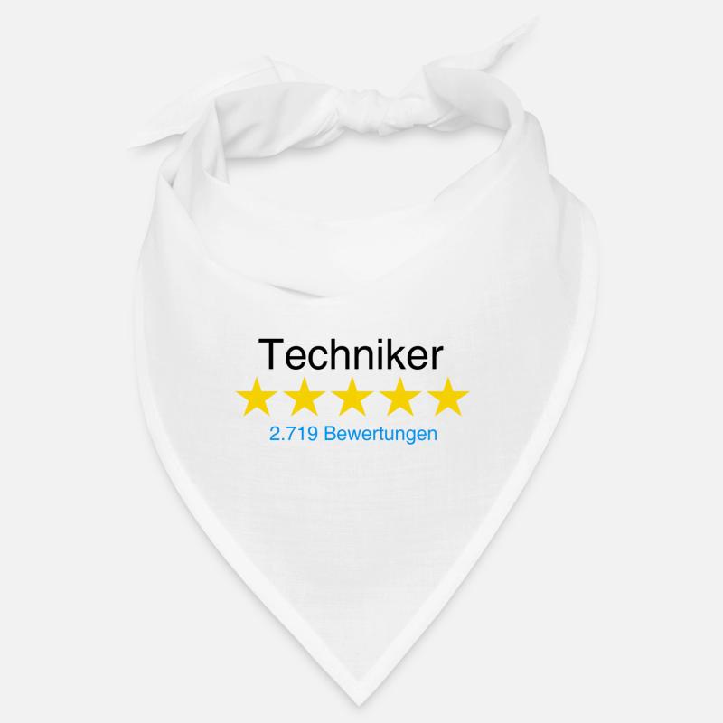 Techniker mit Bewertung Bandana