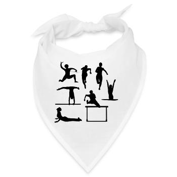 Sport - Bandana - Weiß - Vorne