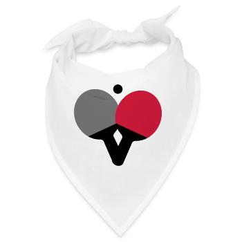 Table Tennis - Bandana - Weiß - Vorne