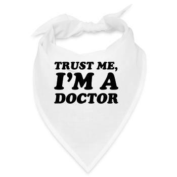 Doctor - Bandana - Weiß - Vorne