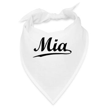 mia - Bandana - Weiß - Vorne