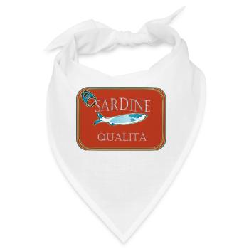 DOSE QUALITÄTS-SARDINEN - Bandana - Weiß - Vorne