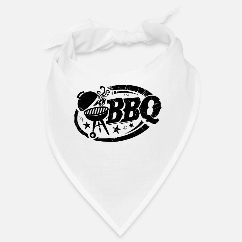bbq - Bandana - Weiß