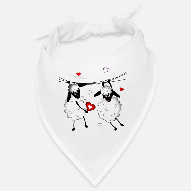 Schafe Bock Lamm Lämmer Schaf Ziege Wolle Bandana