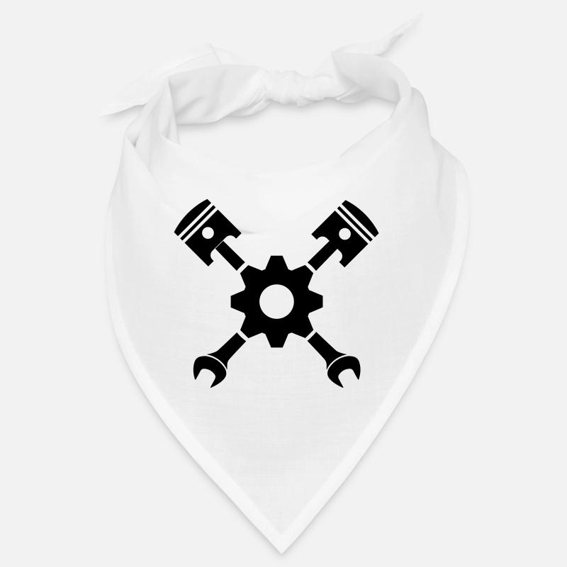 Piston clé croisée avec engrenage Bandana