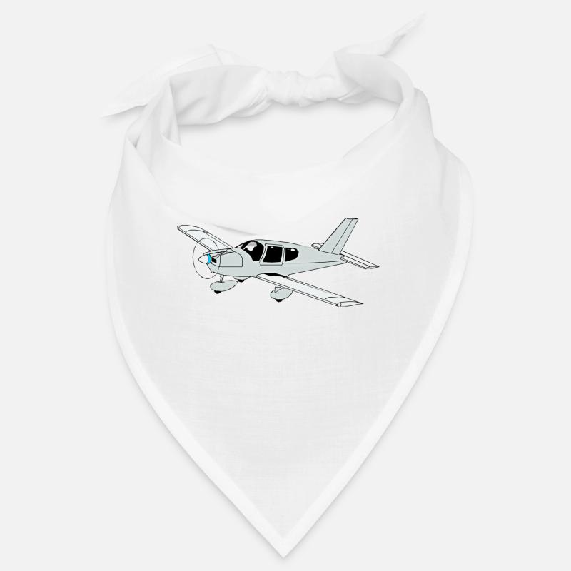 Flieger 3 - Bandana - Weiß