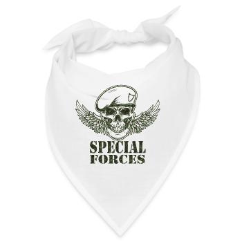 Armee - Bandana - Weiß - Vorne