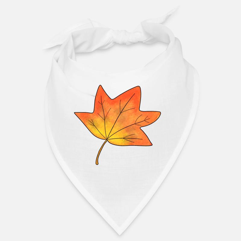 Feuille d’automne feuille d’érable Bandana
