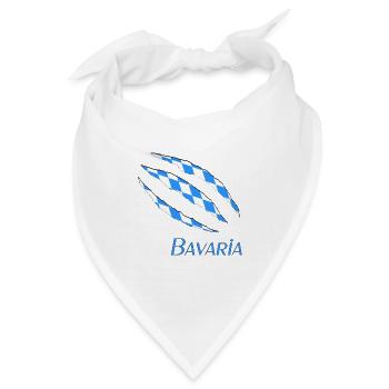 Bavaria Risse Cuts bavaria Bayern - Bandana - Weiß - Vorne